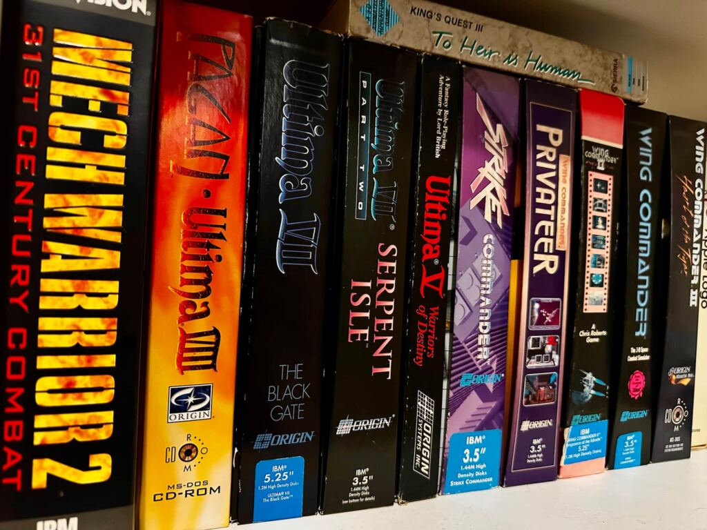 My Computer Game Collection from the 1990s