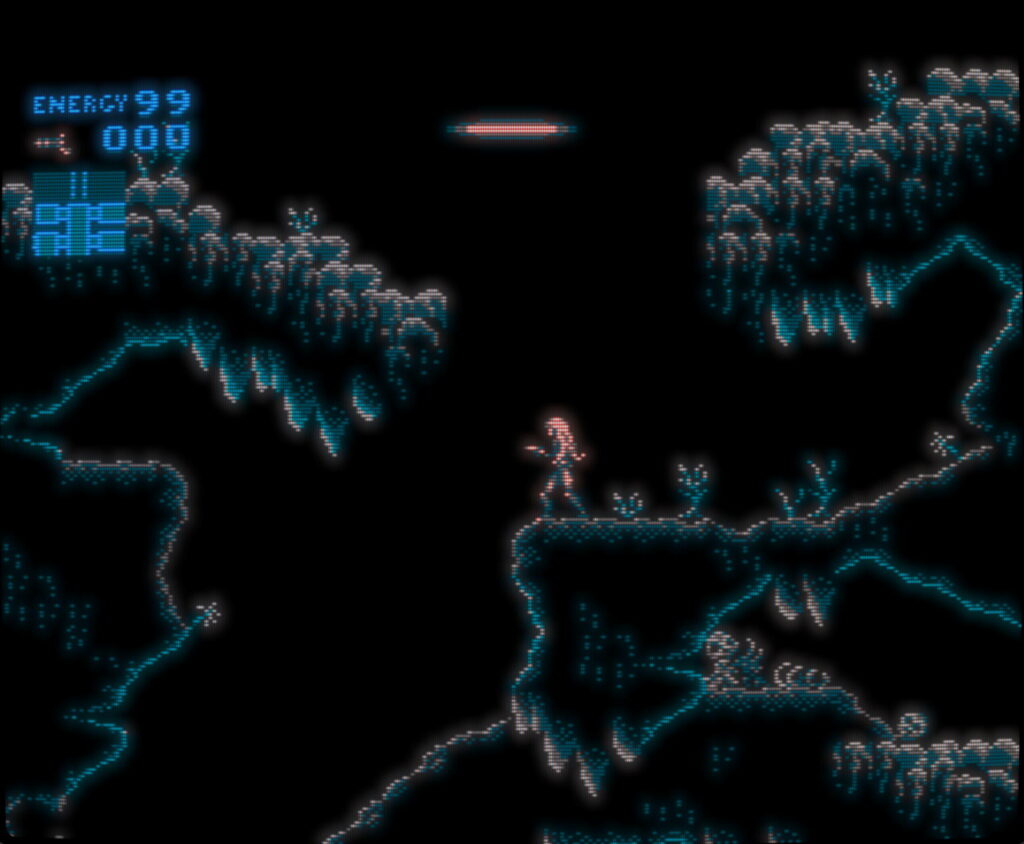 Screenshot from Metroid Rogue Dawn